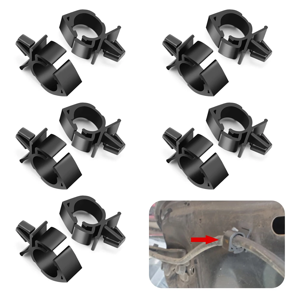 10PcsCarWiringHarnessFastenerforJeepGrandCherokeeXjWk2Wj