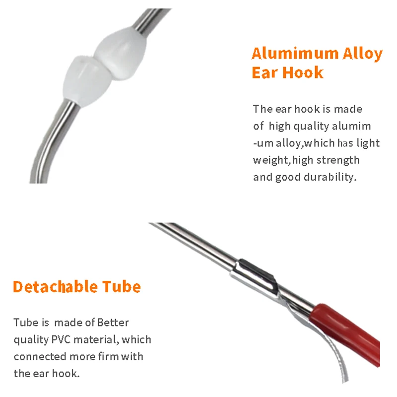 Single Head Cheap Medical Stethoscope Cardiology Cute EMT Clinical Vet Estetoscopio Functional Toy Earphone for Student Doctor