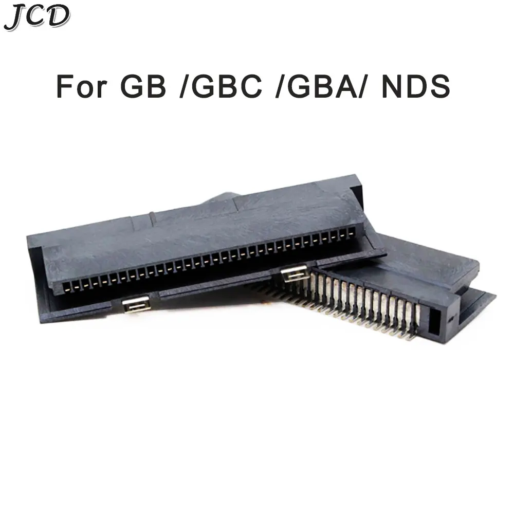 

JCD 1Piece For GameBoy GB GBA GBC NDS Game Console 32 Pin Cartridge Slot Card Reader Connector Replacement Repair Part ﻿