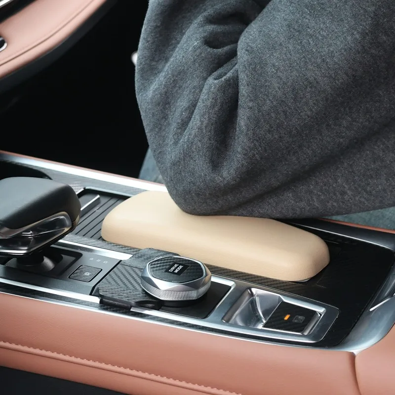 Car Knee Pad Foot Rest Pad Knee Cushion Door Armrest Cushion Door Center Control Leg Cushion Knee Protection Pads for Car Driver