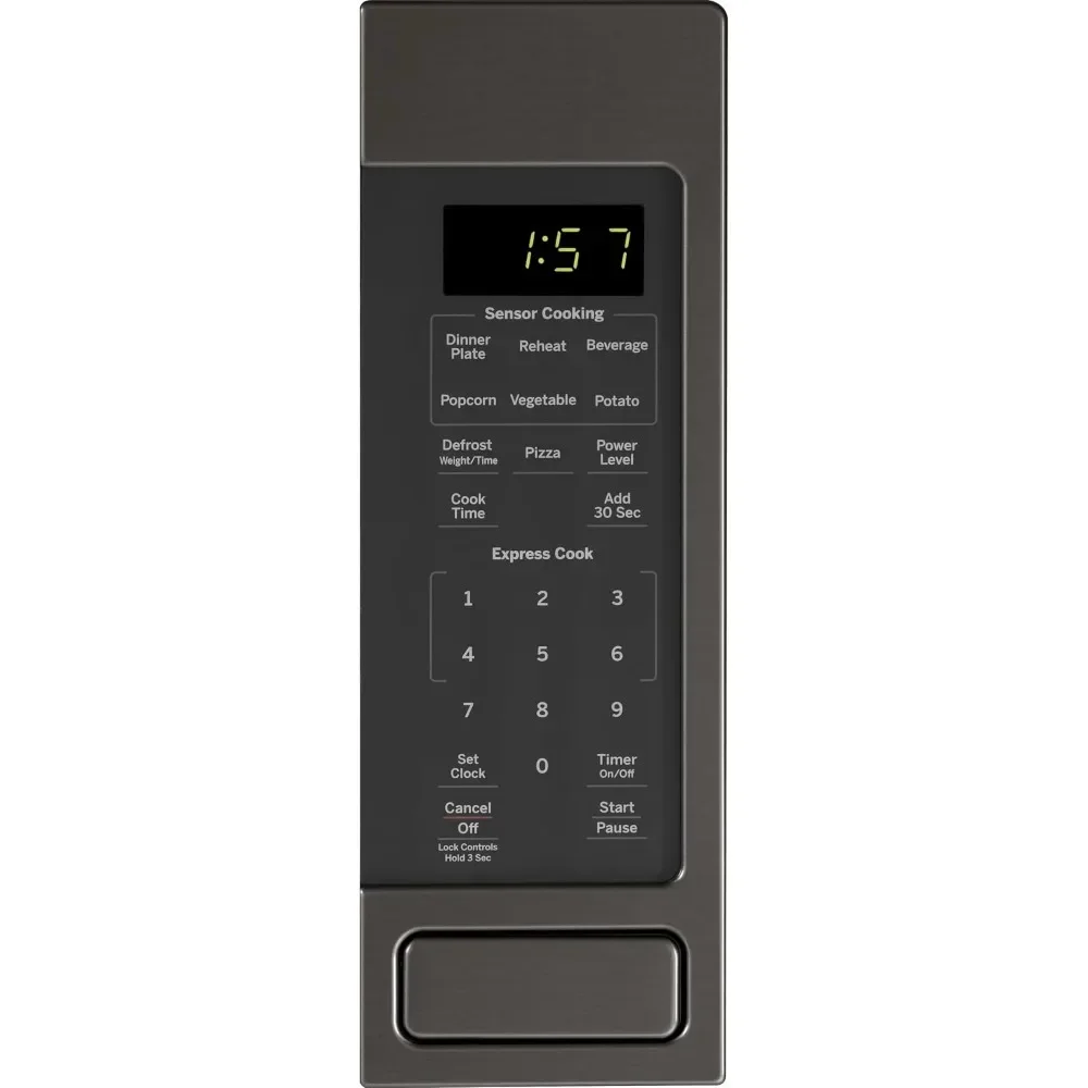 Microwave Oven,1,150-watt 8 Auto Cooking Settings, Kitchen Essentials for The Countertop,Dorm Room or Apartment,Black Stainless 3