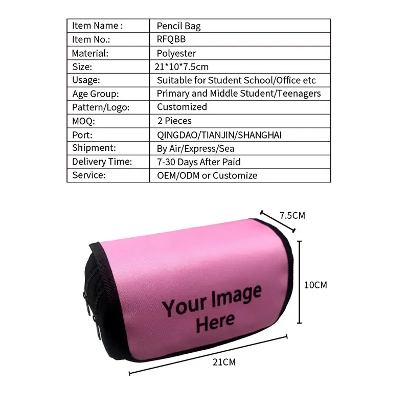 Gymnastics Art Girls Cosmetic Cases Cartoon Kids Pencil Bag Ballet Dancer Beauty Makeup Bag School Supplies Children Pencil Box 4