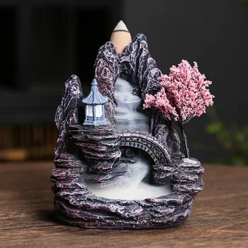 Backflow Mountain Waterfall Incense Burner 1