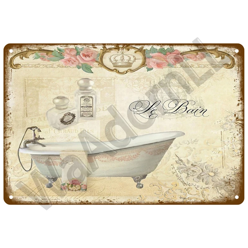 Retro Blumen Vogel Metall Zeichen Garten Dekorationen Wand Kunst Wandbild Vintage Zinn Zeichen Hause Platte Zimmer Dekor Garten Malerei Geschenk Bauernhof – Detail 13