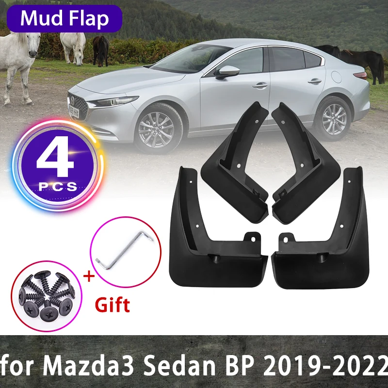 MudguardsforMazda3AxelaMazda32020202120192022SedanBPMud