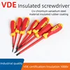 VDE Certified 1000V Insulated Screwdriver Set CRV Steel Magnetic Tip Cross PH1 PH2 Slotted SL0.8 SL1.2 Torx T15 T20 for Repair