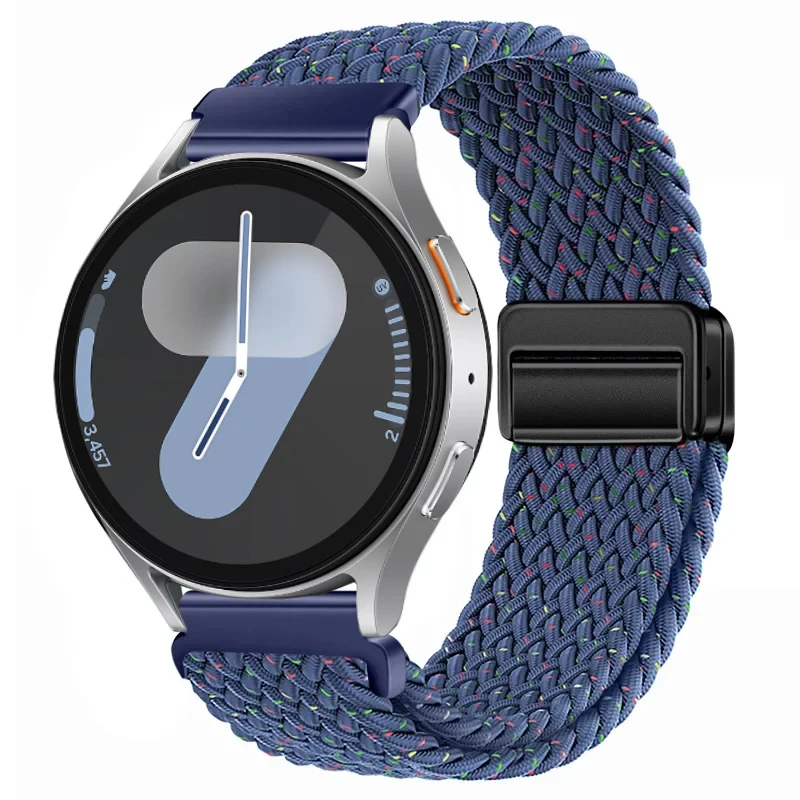 Braided Nylon Magnetic Bracelet Strap - 20mm/22mm