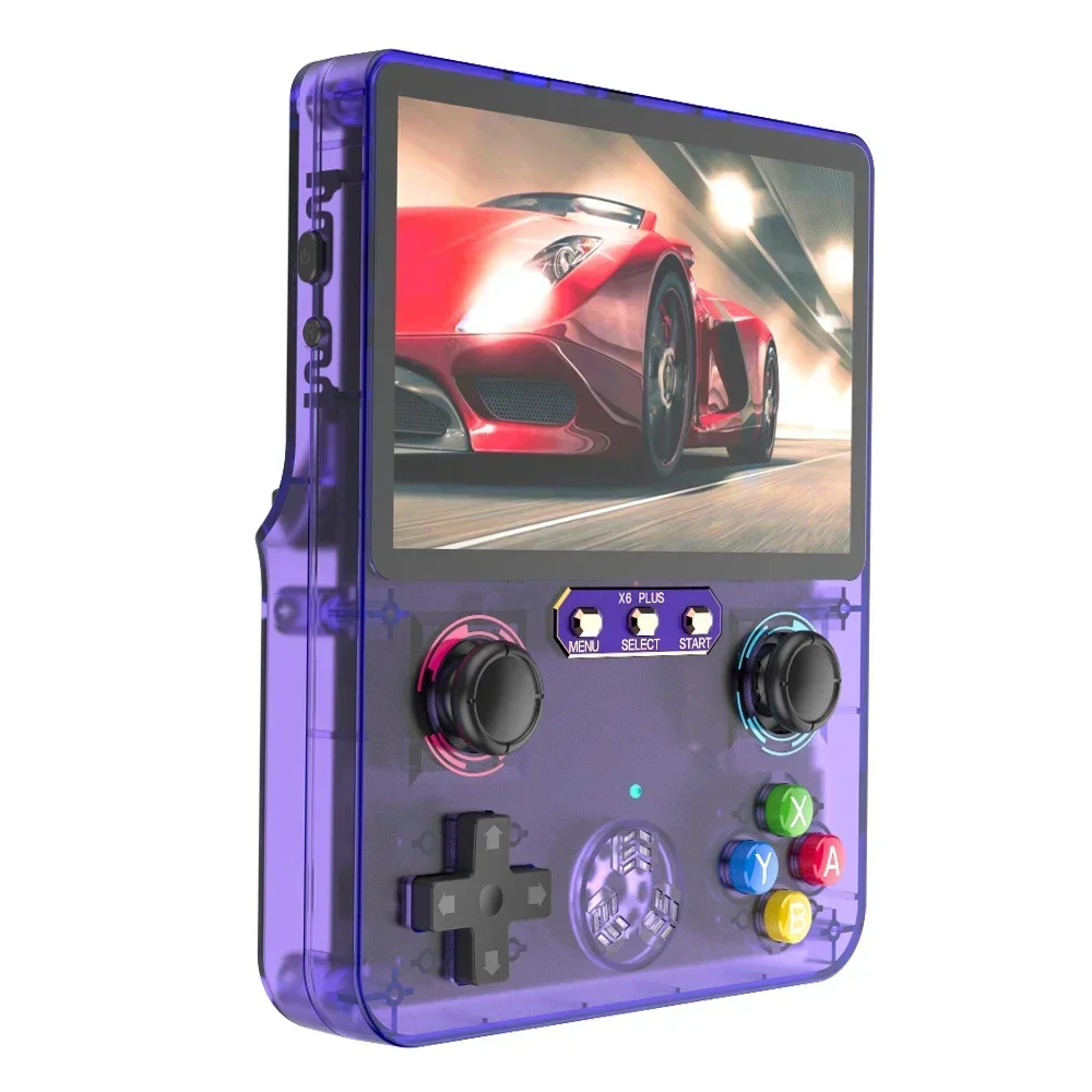 IPS Screen, 14000+ Classic Games, Portable Gaming Device with TV Output, Ideal Gift X6 Plus Retro Game Console – 4.0''