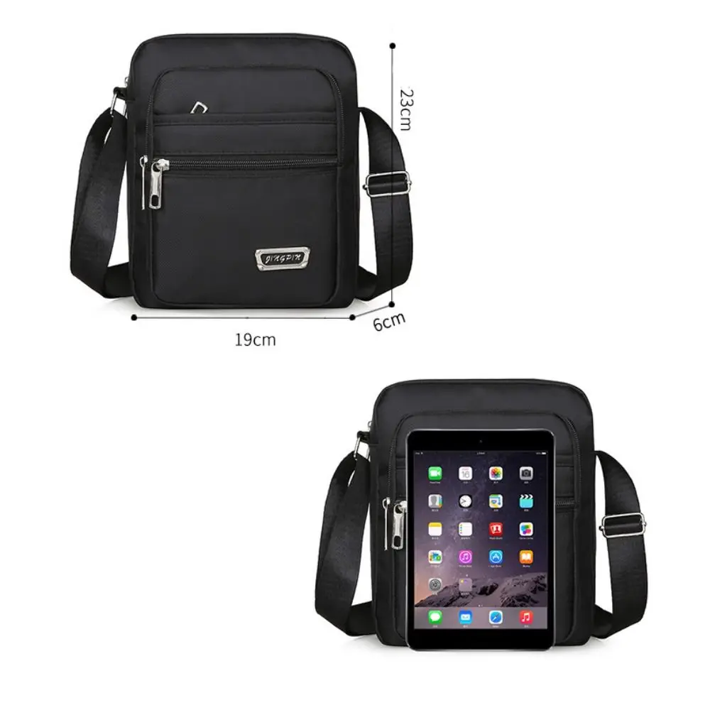 Fashion Men Shoulder Bag Business Leisure Large Capacity