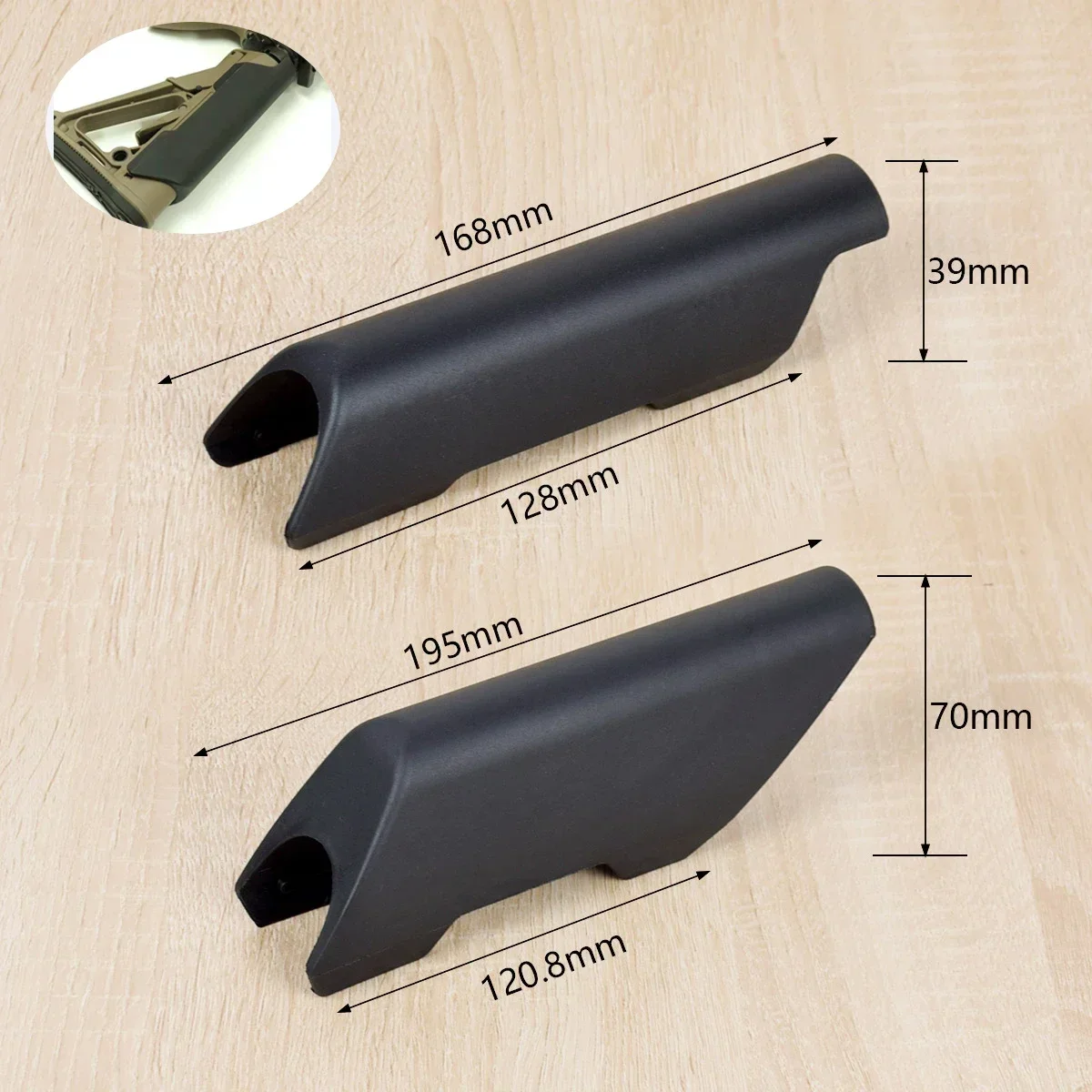 Tactical CTR CHEEK RISER AR15 Suitable for Non Gunstock Stock Buttstock AR 15 M4 Enhancer Low Height Nylon Airsoft Accessories picatinny riser mount scope riser mount picatinny rail accessories