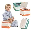 Potty Training Toilet for Kids Children's Solid Color Portable Folding Car Emergency and Outdoor Activities Toilet Toilet 2
