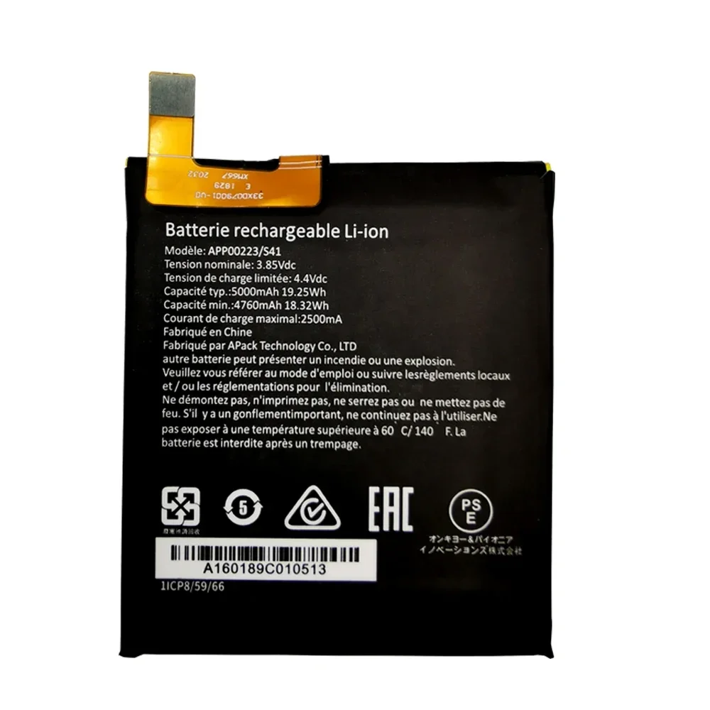 2024 Years 100% Original Battery For CAT S41 APP00223 Mobile Phone NEW 5000mAh Battery In Stock+ Free Tools