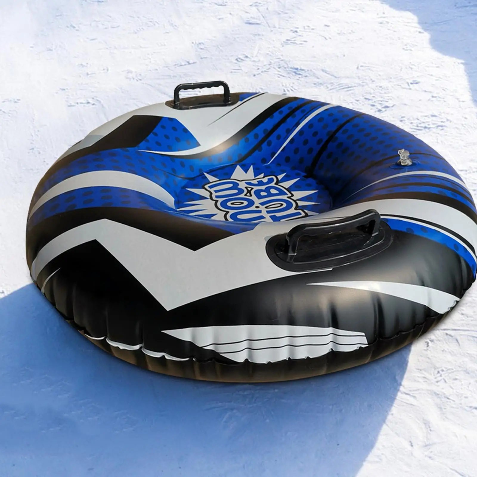 Inflatable Snow Tube Heavy Duty 90 cm Accessories Gift Winter Snow Tube for