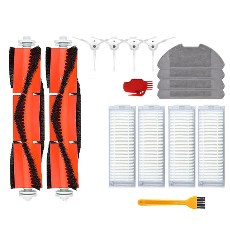 Per Xiaomi Mi Robot Vacuum Mop 2 Lite / Mi Robot Vacuum Mop 2 Pro/Mjstl/Muslimate Parts Spazzola Laterale Principale Filtro Hepa