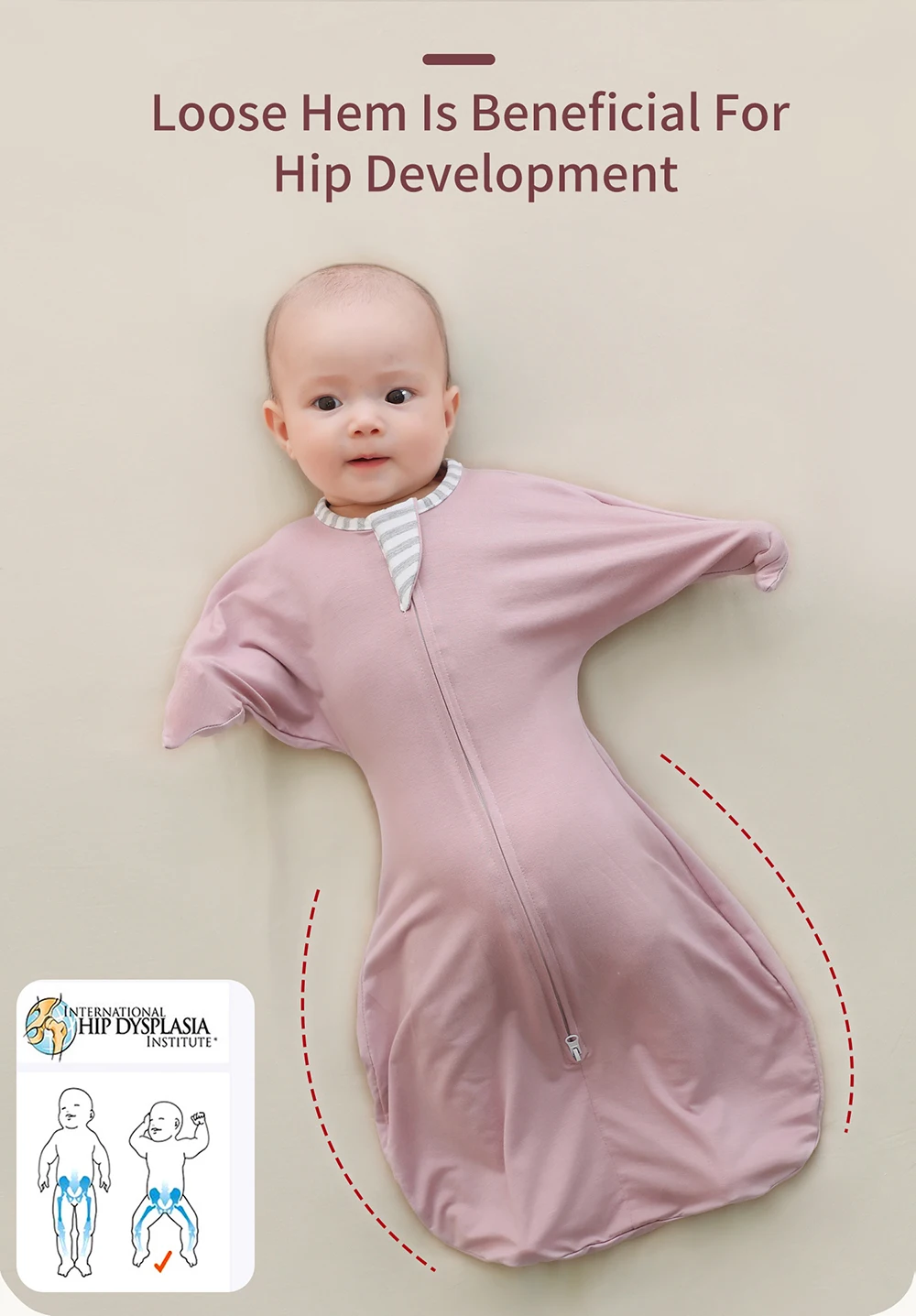 New Modal High Elasticity Baby Surrender Style Shock-absorbing Newborn Swaddle Cloth Kick Resistant Baby Swaddles swaddle blanket cotton swaddle