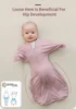 New Modal High Elasticity Baby Surrender Style Shock-absorbing Newborn Swaddle Cloth Kick Resistant Baby Swaddles 4