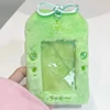 Four-leaf clover plush card cover campus bus meal card chase star 3-inch card cover storage bag 5