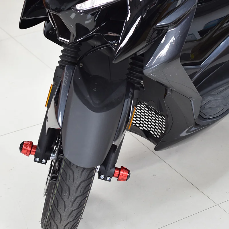 Chekis는 Yamaha Nmax125/155/160 Nmax Turbo/Tech Max/Neo/Neo S Nvx155 Aerox155 수정 액세서리에 적합합니다. 앞바퀴 충돌 방지 볼 앞 포크 컵 앞 충격