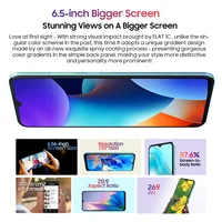 هاتف OSCAL FLAT 1C الذكي Android13، شاشة عالية الدقة 6.56 بوصة، هاتف محمول ببطارية 4700 مللي أمبير في الساعة، كاميرا 2 جيجابايت 32 جيجابايت ثماني النواة 8 ميجابكسل هاتف محمول 4G 3