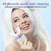 Wireless Charging U-shaped  Electric Toothbrush Ultrasonic Toothbrush With Silicone Waterproof Vibration Sonic Toothbrus