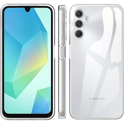 Ultra-Thin Shockproof Silicone Soft Case - Transparent Back Cover for Samsung  A16 5G