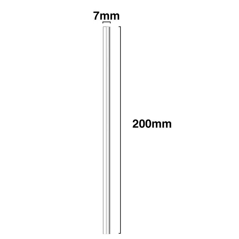 7mmx200mm Glue Stick 5pcs Clear Transparent DIY Craft Tool Hot Melt Adhesive Glue Sticks Repair Tools For Electric Gun glue sticks
