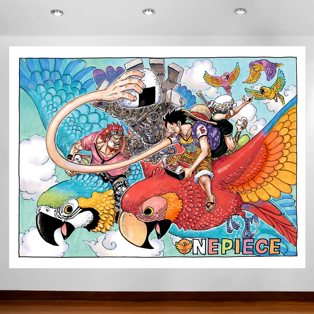 Cartazes e impressões nórdicos jogos de anime onmyoji aoandou minamoto  pintura em tela quadros de arte da parede crianças quarto decoração para  casa - AliExpress