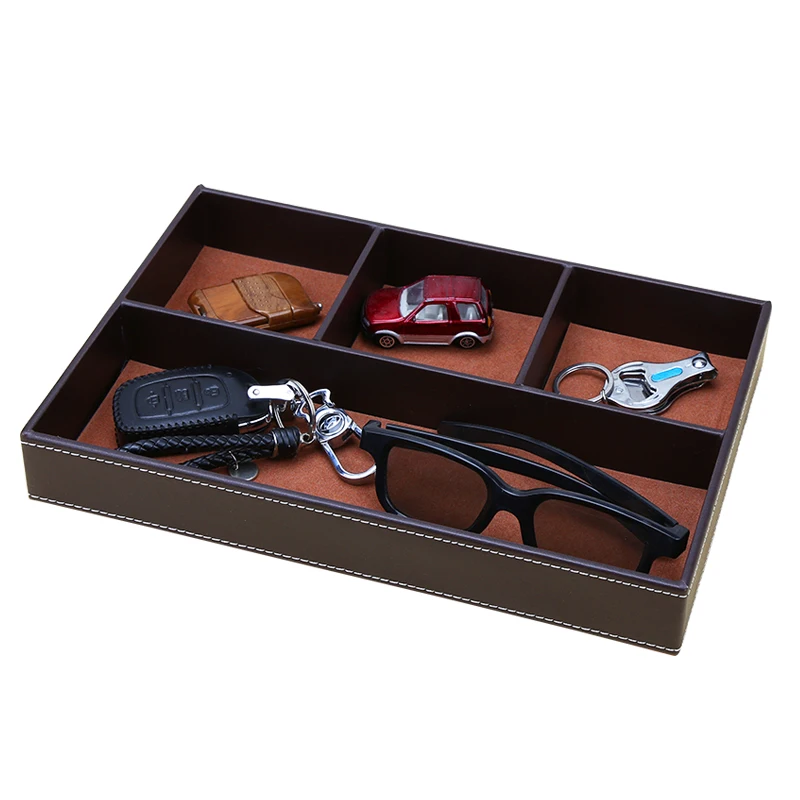 Kingfom Office Desk Accessories Organizer Set Pencil Holder File Rack Mouse Pad Rectangle Tissue Boxes Business Card Stand