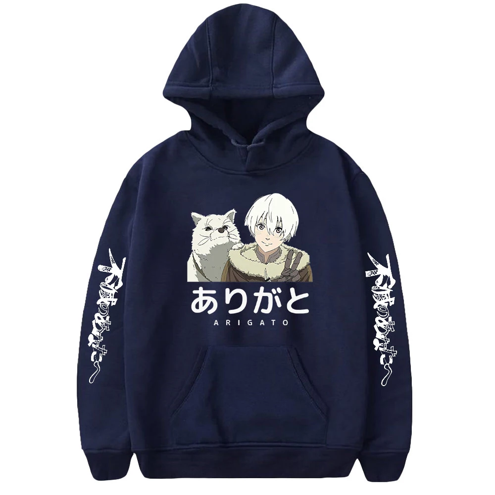 To Your Eternity Hoodie Unisex Long Sleeve Sweatshirt Men Women's Hoody Pullover Harajuku Streetwear Japanese Anime Clothes