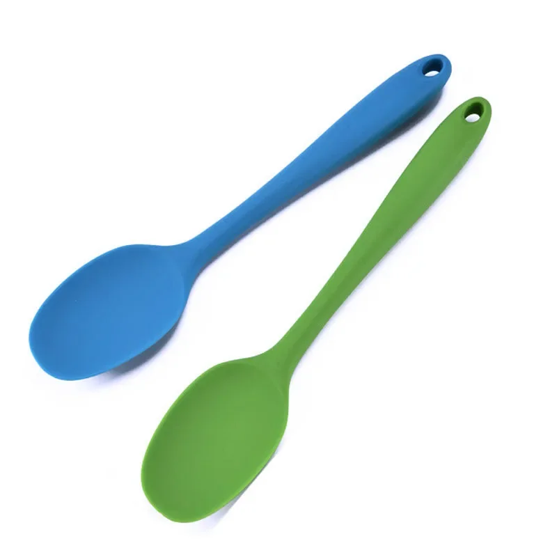 210mm Universal Flexible Heat Resistant Silicone Spoon Scraper Spatula for Kitchen Utensil kitchenware accessories