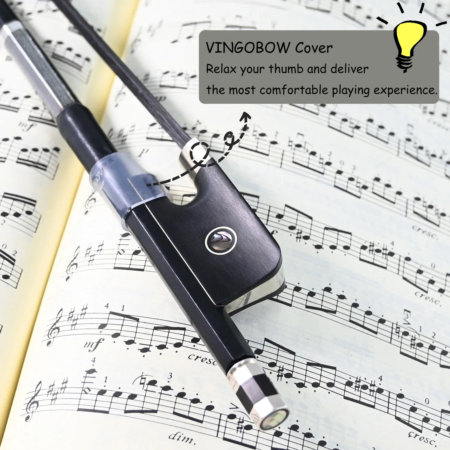 Cello Bow 100CB 4 Sizes Carbon Fiber 4/4 3/4 1/2 Ebony Frog Nickel Silver Mounted Natural Mongolia Horsehair Cello Parts