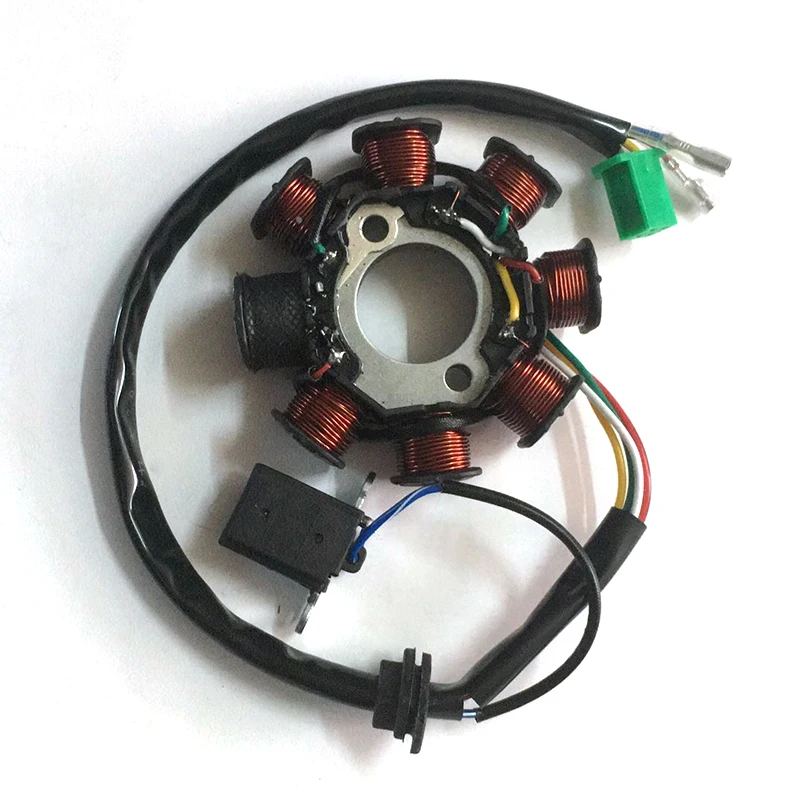 Magneto Alternator Stator For Gy6 125cc 150cc Universal Portable Durable Motor Parts Magneto 8-coil Stator