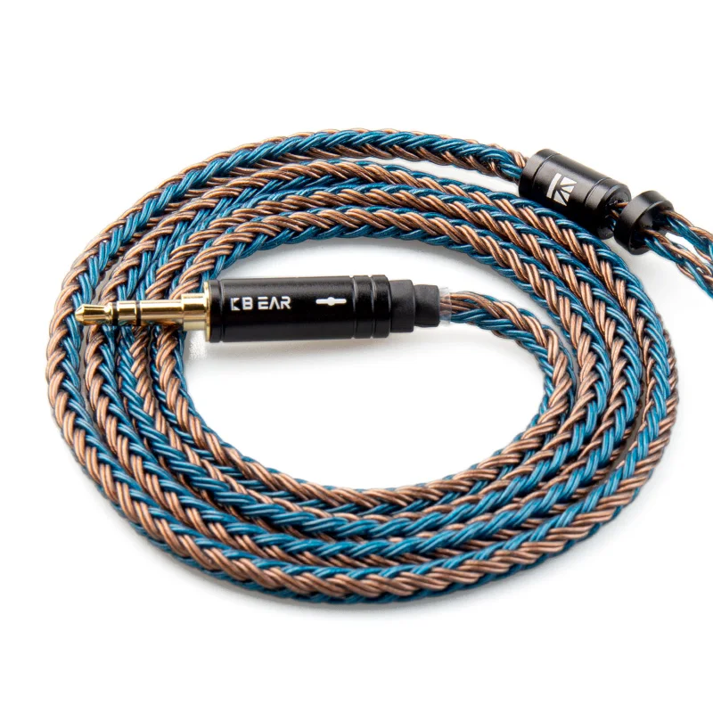 Conector de Fones de Cristal Único de Cobre Banhado a Prata Cabo de Atualização Mmcx Qdc 2pin Mmcx 5n Star River Lark 16 Núcleos Ks1 Kbear-st16 - Image 5