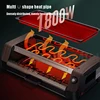 Household Electric BBQ Kebab Grill Machine Automatic Rotating Smokeless Grill Mutton Skewers Barbecue Machine, 220V 5