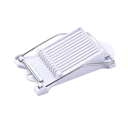 Stainless Steel Multi-Function Food Slicer and Cutter (White)