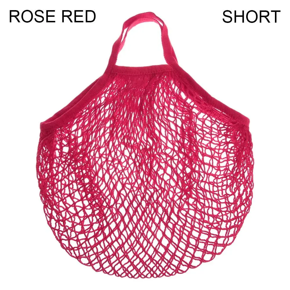 Eco-Friendly Reusable Cotton Mesh Tote Бag - Sustainable Woven Shopping & Storage Tote