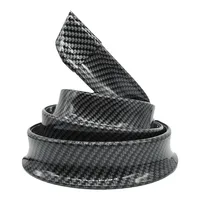 Universal Roof Spoiler 1.5M Car-Styling 5D Carbon Rubber Tail Spoiler PU Brazing DIY Refit Spoiler Suitable By All Type Of Car 2