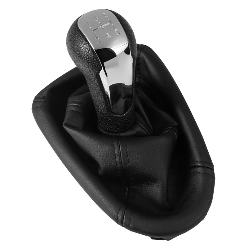 Car Gear Shift Knob Gear Shift Knob for Chevrolet Chevy Spark 2011 2012 2013 2014 2015 Lever Stick Gaiter Boot Cover Collar 5 Speed Accessory car gear shift knob