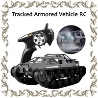 JJRC Remote Controlled Tank Vehicle Tracked Armored Model Professional Rc Drift Climbing Off-Road Vehicle Boy Toy 1