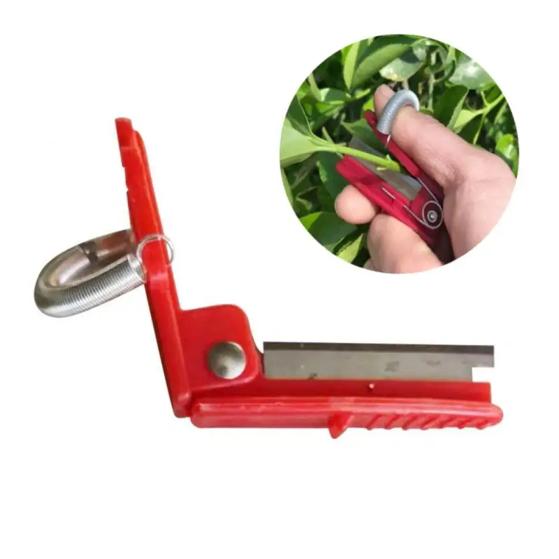 gardenline hedge trimmer Multifunction Garden Pruner Tools Thumb Knife Fruit Picking Device Safe Blade Tool Cutting Blade Rings Finger Protector Catcher pole hedge trimmer bunnings