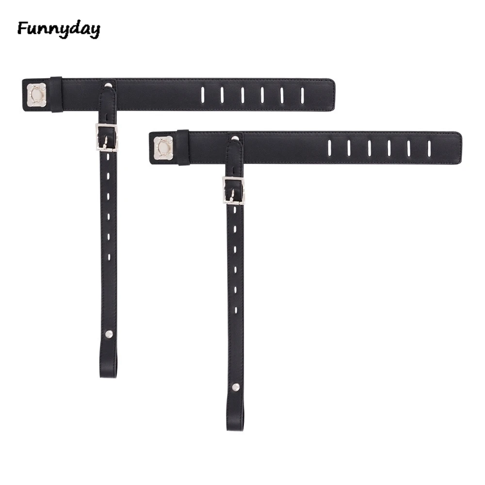 Adjustable PU Leather Ankle Belts With High Heel Shoe Straps Include Erotic Bandage Locks And Keys For Versatile Adults Toys_voghion.com