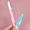 Eyebrow Trimmer Eye Brow Razor Stainless Steel Safety Face Blade Epilation Hairs Brow Removal Shaver Woman Portable Makeup Tools 4