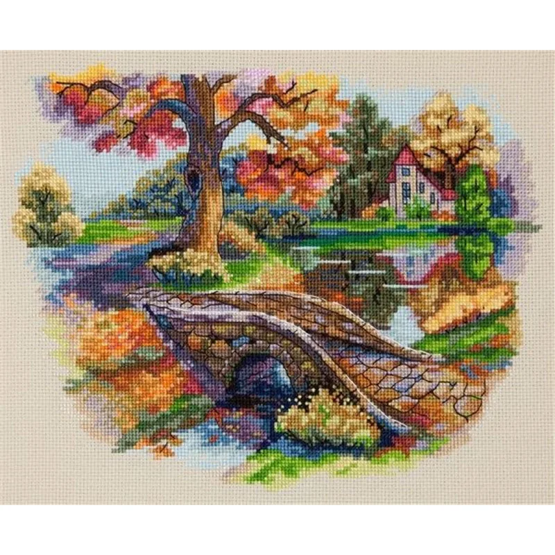 562Home Fun Cross Stitch Kit Package Greeting Needlework Counted  Kits New Style Joy Sunday Kits Embroidery