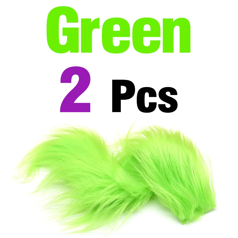 Vibrant 9-Color Synthetic Long Hair Craft Fur