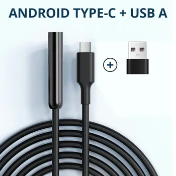 USB Type-C Flexible Endoscope Camera 7mm Diameter with 6 Adjustable LEDs for Android Phone PC Inspection Borescope 1