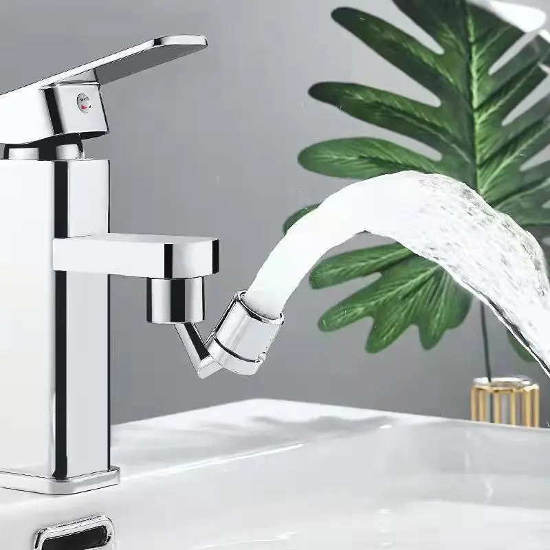 Faucet Extender Kitchen Faucet 720 Degrees Rotatable Spout Extension Spout Bubbler Universal Splash Proof