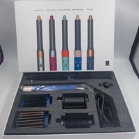 Curling Iron HS-05 Multifunctional Airwap Wearing Hair Dryer Hot Comb Air Professional Curling Iron 1