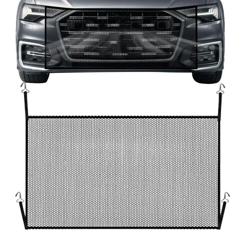 Car Bumper Grill Mesh Spoiler Bumper Vent Car Pickup Truck Grill Insert Durables Protective Car Accessories For Front Bumper