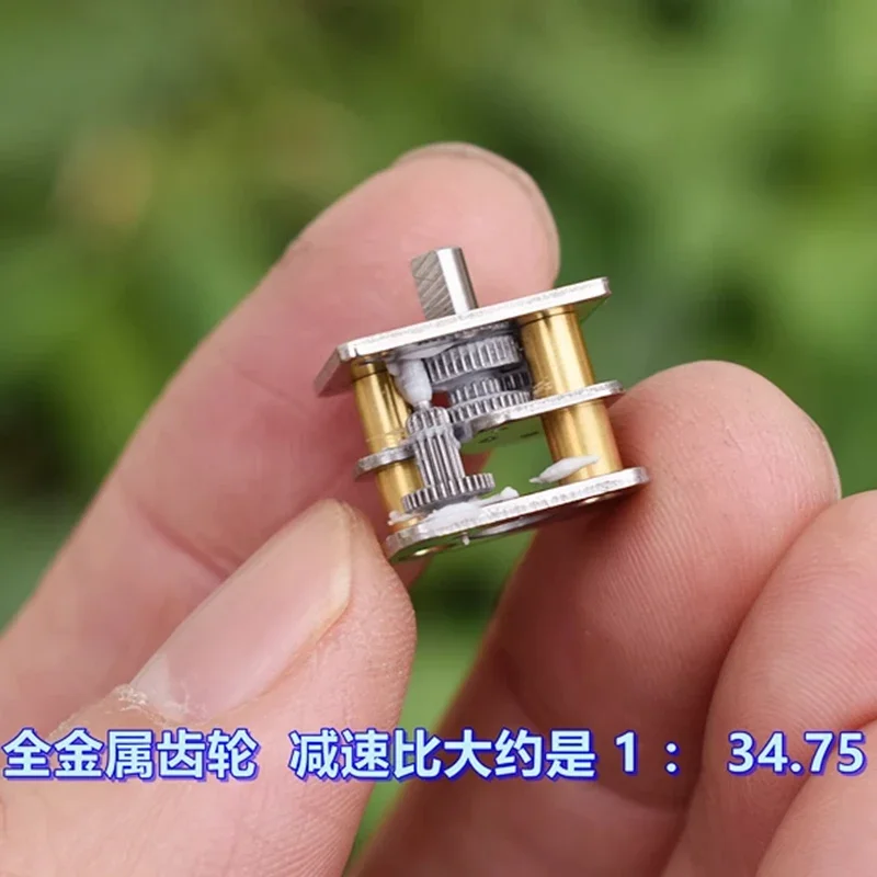 15BY 미니 15mm 2상 4선 기어 스테퍼 모터 마이크로 풀 메탈 기어박스 기어 스테핑 모터 DIY 로봇 자동차 모니터 카메라