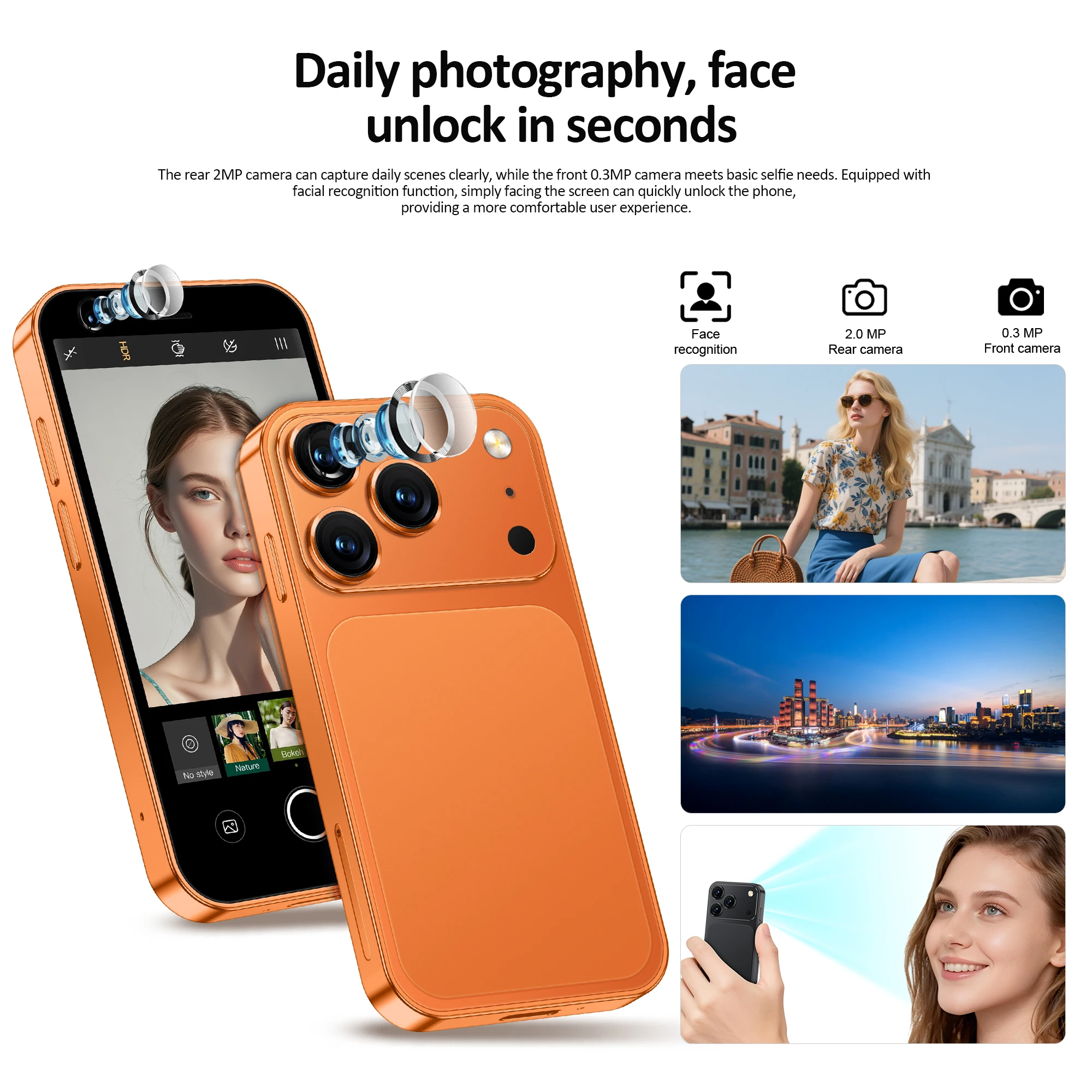 SERVO 18SE MINI Cute Android Smartphone 3G WCDMA Android OS Dual SIM Card Play Store Face Unlock Hotspot 3.0" Small Smart Phones